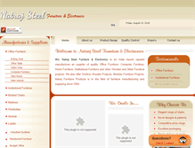 Tablet Screenshot of natrajinterior.com
